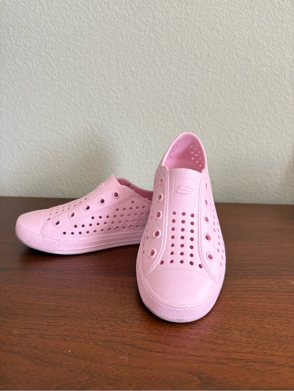 Skechers Slip-On Lightweight Pink Perforated Women's Sneakers